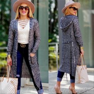 JODY Light Knit Long Cardigan with Pockets